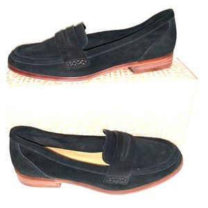 Gianni Bini Black Suede Loafers